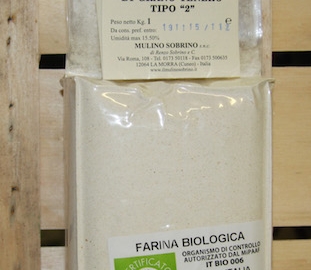 farina di grano tenero di tipo 2 